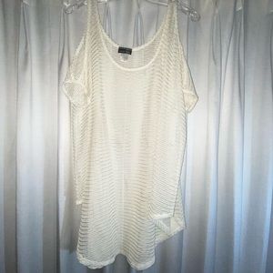 Cold Shoulder Swimsuit Coverup